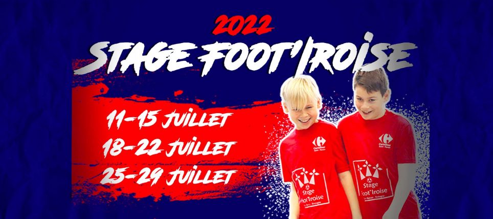 Inscription Stage Foot’Iroise 2022