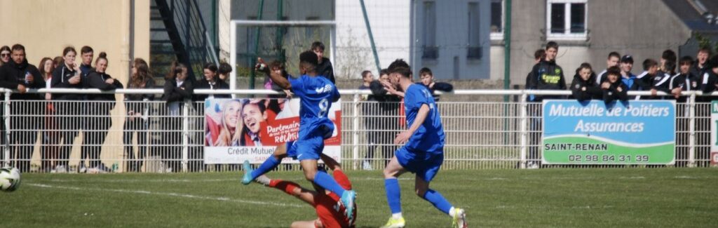 1/4 FINALE CPE BRETAGNE : EA Saint-Renan – US Liffré 2-0 le 20 Avril 2024