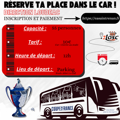 Déplacement en car CDF